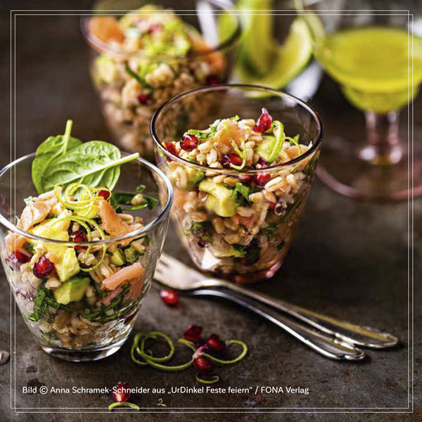 FONA Verlag UrDinkel Feste feiern Kochbuch Haedecke