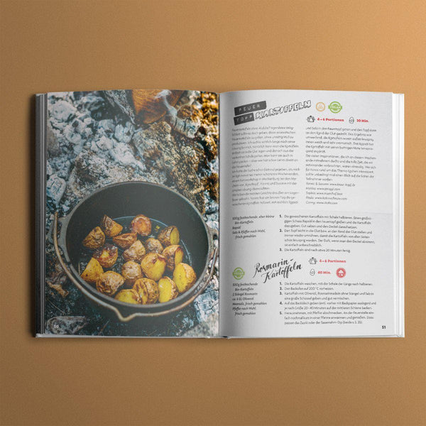 Lisana Hartl FeuerFest Kochbuch Haedecke