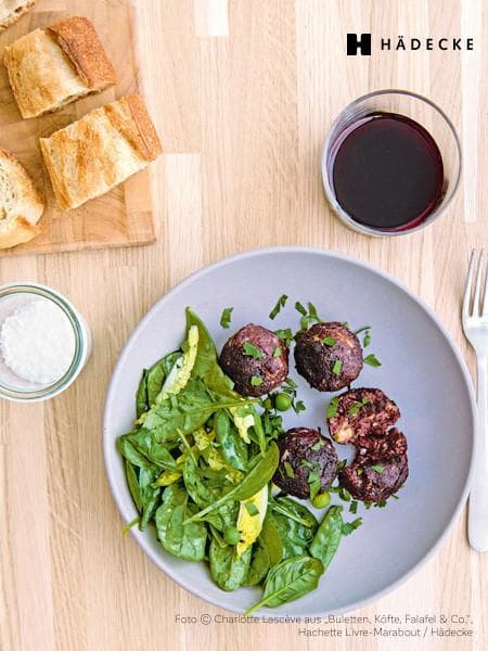 Salomée Vidal und Jérémie Kanza Buletten, Köfte, Falafel & Co. Kochbuch Haedecke