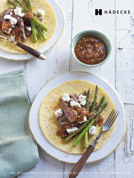 Laura Washburn Tacos, Quesadillas & Burritos Kochbuch Haedecke