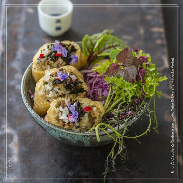 Tofu Kochbuch Bowl Rezept Salat mit Tofu von Claudia Zaltenbach