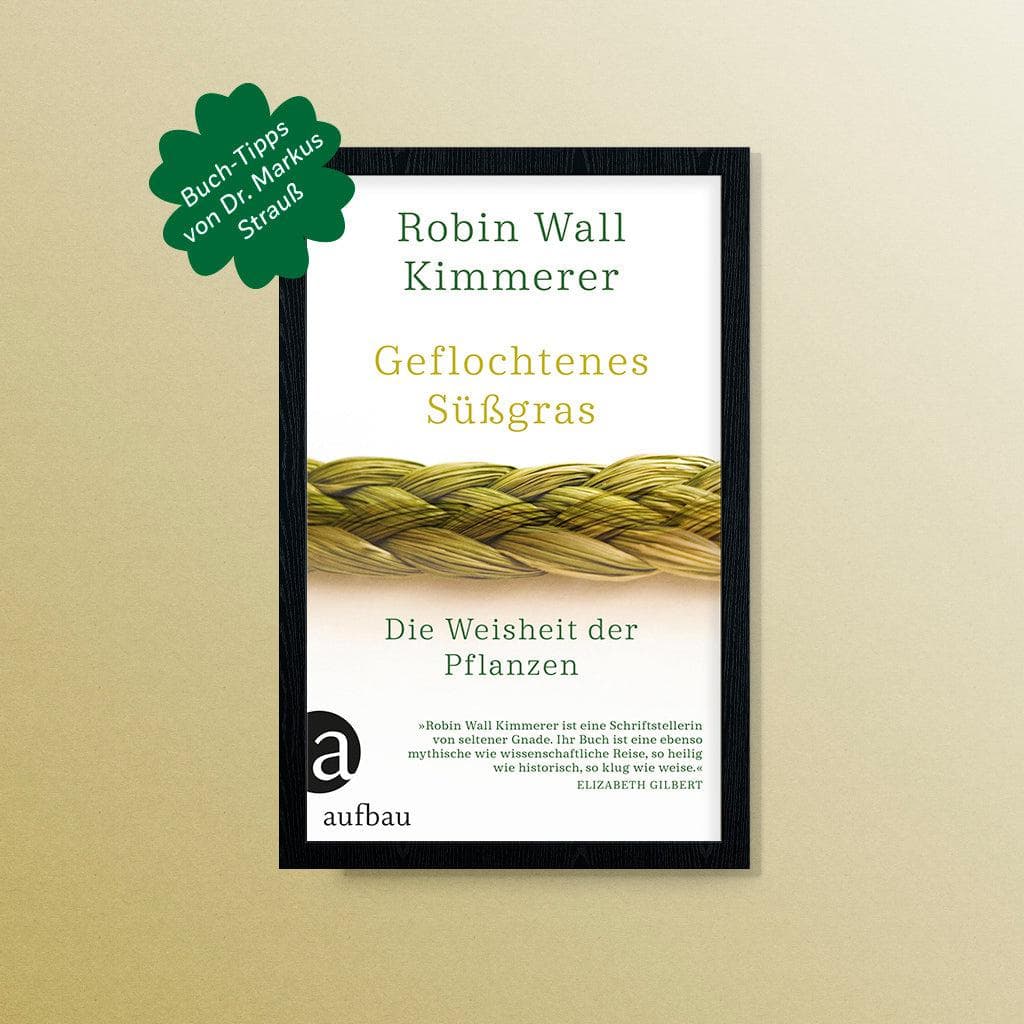 Markus Strauß empfiehlt: Geflochtenes Süßgras – Robin Wall Kimmerer Kochbuch Haedecke